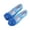Sky Blue, variant on jianru Ballet Shoes for Girls Elastic Straps Non Slip Soft Sole Floral Canvas Professional Dance Shoes for Toddler Kids