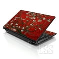 thumbnail image 1 of LSS 15 15,6 Pouces Peau d'Ordinateur Portable Notebook Autocollant Décalque Couverture pour Dell Lenovo Apple Acer Convient de 13 Pouces à 16 Pouces avec 2 Protège-Poignets - Amandiers Rouges, 1 of 1