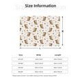 thumbnail image 5 of Yiaed Fall Squirrel Print Blanket Throw Blanket Soft Cozy Flannel Blanket for Home Bed Sofa Couch Chair-60"x50", 5 of 6
