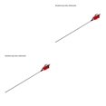 thumbnail image 1 of ZLight Pet Teaser Plastic Long Handle Teasing Rod Stick Bell Interactive Pet Toy black 2Set, 1 of 6