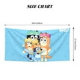 thumbnail image 2 of Saiise Bluey Print Beach Towel - Quick Dry Towel,Sand Free Beach Towel, Compact Travel Beach Towel,Lightweight Beach Towel, Large Beach Towel (55” x 27.7”), 2 of 6
