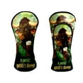 thumbnail image 6 of Golf Club Head Covers Dark Bull Patrick's Day Design Waterproof Leather Golf Head Covers for Men Women Driver Head Cover Fairway Headcover for Golf Lovers, 6 of 7