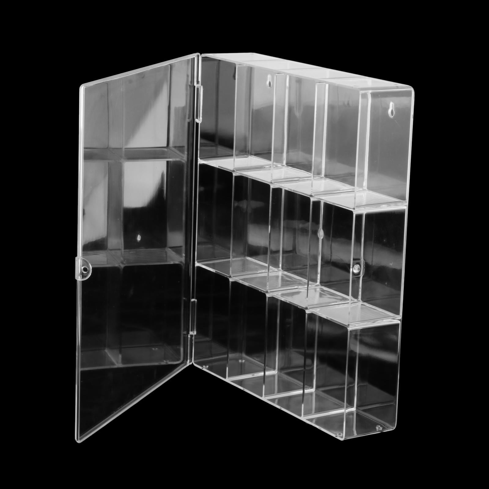 Zerodeko 1Pc Box Display Cabinet Display Stands for Collectibles Display  Shelves for Collectibles Toy Figure Models dustproof Display case Acrylic
