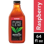 Pure Leaf Raspberry Real Brewed Iced Tea, 16.9 oz, Six Pack Bottles ...