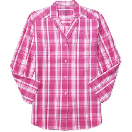 Women's Organic Cotton Woven Pajama Top