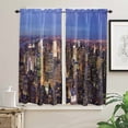 thumbnail image 3 of New York Hamanton City Curtains For Living Room Bedroom Window Treatment Home ration Drapes Kitchen Curtain, 3 of 5