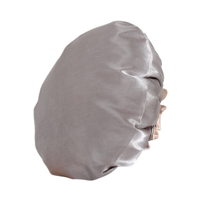 Bonnets de Douche pour Femmes, Bonnets de Bain Élastiques et Réutilisables, Bonnet de Douche à Double Couche Imperméable, Bonnets de Douche pour le Bain, Chapeau de Bain pour Cheveux Écologique
