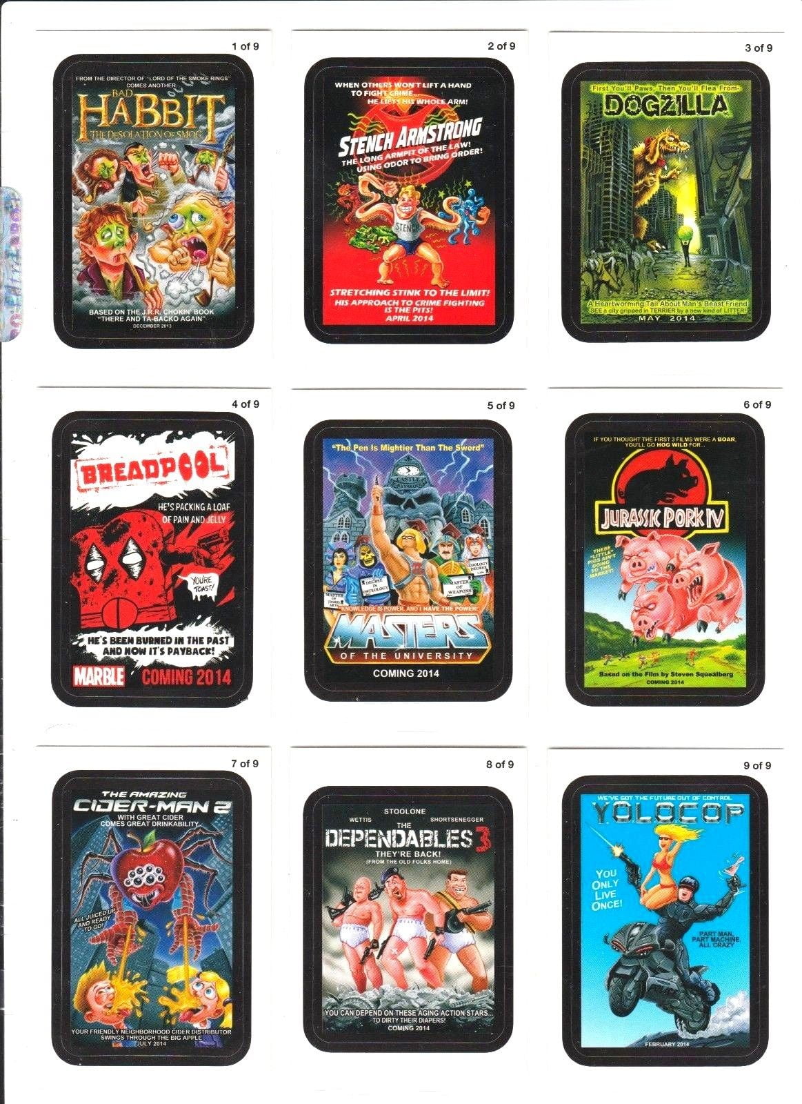 wacky packages series 4 2006 wacky packages series 4 2006
