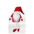 thumbnail image 1 of Set of 2 Sitting Gnome Santa Christmas Decor, 1 of 1