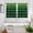 Green DarkGreen, variant on St. Patrick's Day Kitchen Curtains Window Panels, Spring Lucky Shamrocks Rustic Leaves Insulated Window Treatment Curtain, Grommet Curtains for Bedroom/Living Room/Bathroom, 2 Piece 52"Wx63"L
