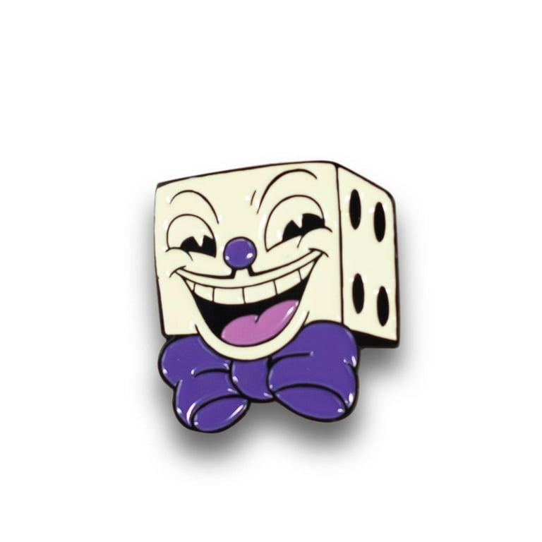 OFFICIAL Cuphead King Dice Enamel Collector Pin