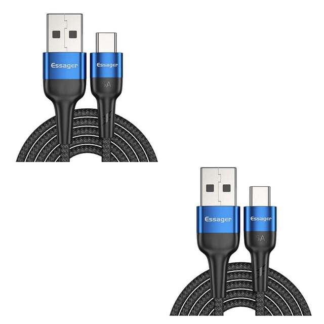 Sidaley Cable USB tipo C 5A para Mate 30 P30 P20 Pro Lite, de carga rápida USBC tipo C, Cable de USB-C Type3 NO3