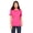 Berry, variant on The Bella + Canvas Ladies Relaxed Jersey Short Sleeve T-Shirt - ASPHALT - M