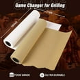 thumbnail image 3 of Brown Butcher Paper Roll for Smoker - Natural Food Grade Brown Wrapping Paper for BBQ Briskets, Smoking & Wrapping Meats, 18inch x 2100inch (176 ft) - Unbleached Unwaxed and Uncoated, 3 of 10