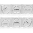 thumbnail image 5 of SHANY Stay Jelly Silicone Sponge Set - Clear & Non-Absorbent Makeup Blending Sponges for Flawless Application with Foundation - Assorted Sizes and Shapes - Pack of 6, 5 of 5