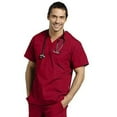 thumbnail image 2 of White Cross Mens V-Neck Scrub Top, 2 of 2
