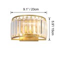 thumbnail image 3 of Kiven Battery Operated Wall Sconces with Remote Control,Rechargeable Wall Sconces Indoor,Set of 2 Dimmable Wall Lamp for Reading, Dark Corner, Bedside, Wall Decor,Crystal Lampshade, 3 of 7