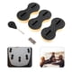 thumbnail image 5 of Juego De Caja De Aletas, 3 Piezas Caja De Aletas De Tabla De Surf PVC En Forma De 8 Con Tornillo Para Surf ANGGREK GE2712, 5 of 8