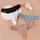 thumbnail image 4 of Lencería de algodón para mujer, tanga deportiva sexy, sin costuras, transpirable, lencería de talla grande, puro deseo para mujer, 4 of 6