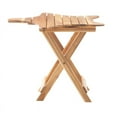 thumbnail image 4 of Pemberly Row Contemporary Acacia Wood Outdoor Folding Table in Natural Brown, 4 of 10