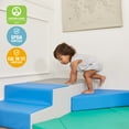 thumbnail image 6 of ECR4Kids SoftZone Adventurer's Summit Step Climber, Foam Playset, Contemporary, 4-Piece, 6 of 9