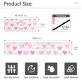 thumbnail image 3 of Yayeee Faucet Mat for Kitchen Sink 14.7" Diatomite Long Splash Guard Pad, Geometric Love, 3 of 7