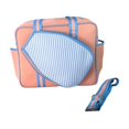 thumbnail image 3 of Vsenkes Pickleball Bag Large Capacity Racket Bag Bag for Women Men Pink and Blue, 3 of 9