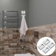 thumbnail image 5 of 4 ganchos para colgar toallas de cocina, de pared, sin clavos., 5 of 8