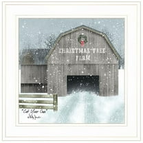 Cut Your Own by Billy Jacobs Holiday Framed Print Wood Multi-Color