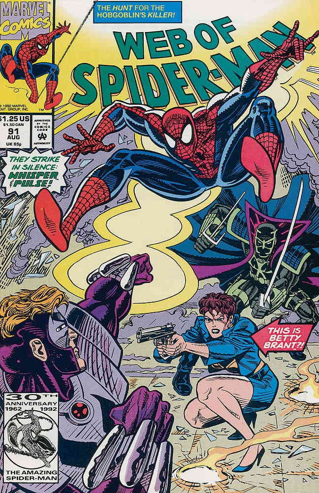 Cover of Web of Spider-Man #91