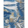 thumbnail image 2 of Watts, Eva 15x18 Black Ornate Wood Framed with Double Matting Museum Art Print Titled - Fluid Memories III, 2 of 4