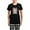 With Checker Pant, variant on CafePress - Corcoran Coat Of Arms Women's Dark Pajamas - Women's Short Sleeve Print T-Shirt and Pants Dark Cotton Pajama Set
