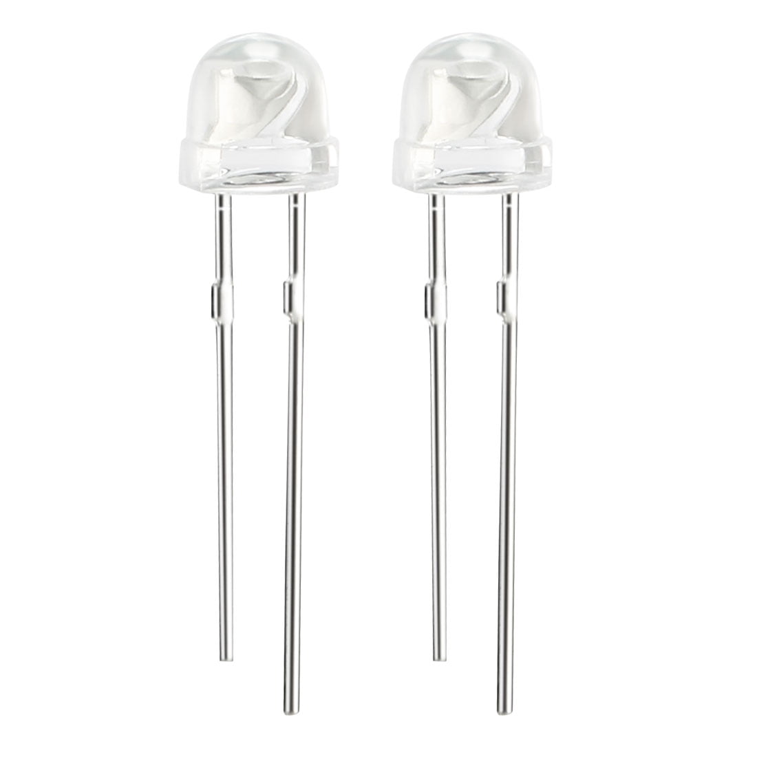 100pc 5mm LED feux diode 1.9-2.1V 20mA lampe brillante diode composant ...