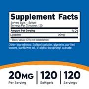 Nutricost Lycopene (20mg) 120 Softgels - Gluten Free, Non-GMO, and Vegetarian Friendly Supplement