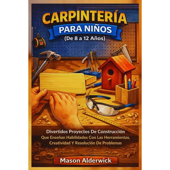 CarpinterÃ­a para NiÃ±os (De 8 a 12 AÃ±os): Divertidos Proyectos De ConstrucciÃ³n Que EnseÃ±an Habilidades Con Las Herramient, (Paperback)