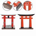 thumbnail image 3 of 2-Pack Miniature Torii Gate Decorative Ornaments for Home and Garden, 3 of 3