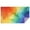 Rainbow Tie Dye, variant on Rainbow Tie Dye Ink Pattern Rectangle Tablecloth 60"x84",Waterproof Polyester Rectangle Table Cloth, Wipeable Spillproof Polyester Tablecloth for Dining, Camping, Indoor and Outdoor