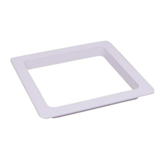 Hengs HNG90146 6 in. White Garnish Trm Ring