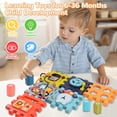 thumbnail image 3 of Vomeast 6-in-1 Baby Activity Cube w/ Music, Preschool Montessori Learning Toys for Toddlers Infant, for Birthday Christmas Baby Shower Gifts, Multicolor, 3 of 8