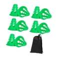 thumbnail image 4 of Conos de marcador de patinador de 10 piezas conos de entrenamiento de patinaje de patinaje multipropósito versátil con Verde, 4 of 8