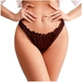 thumbnail image 2 of Warop Women's Luxurious Satin Panties, with Cotton Crotch, Breathable for Daily Comfort, 2 of 5