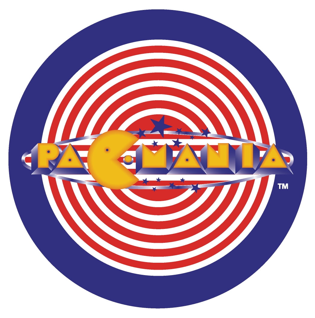 Pac Mania Adjustable 21.5" to 29.5" Retro Arcade Stool, Arcade1Up