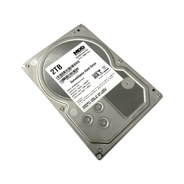 MaxDigitalData Cache 2 To 32 Mo 7200PM SATA 3,0 Gb/s Disque Dur CCTV DVR de Surveillance Interne 3,5 Po (MD2000GSA3272DVR) - avec Garantie de 2 Ans Disque Dur Mécanique