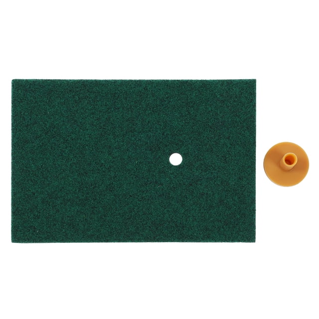 Premium Flocking Golf Hitting Mat with High-Elastic Non-Slip EVA Base, Portable Foldable Indoor/Outdoor Golf Practice Pad for Beginners, Ideal for Chipping Training, Space-Saving & Easy to Store,