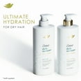 thumbnail image 5 of Dove Daily Moisture Conditioner for Smoothness, with Hyaluronic Acid, 28 fl oz, 5 of 16