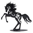 thumbnail image 1 of Decoración de oficina, estatua de caballo, detalles exquisitos, escultura animal, estatua de caballo, diseño de próxima generación, 1 of 8