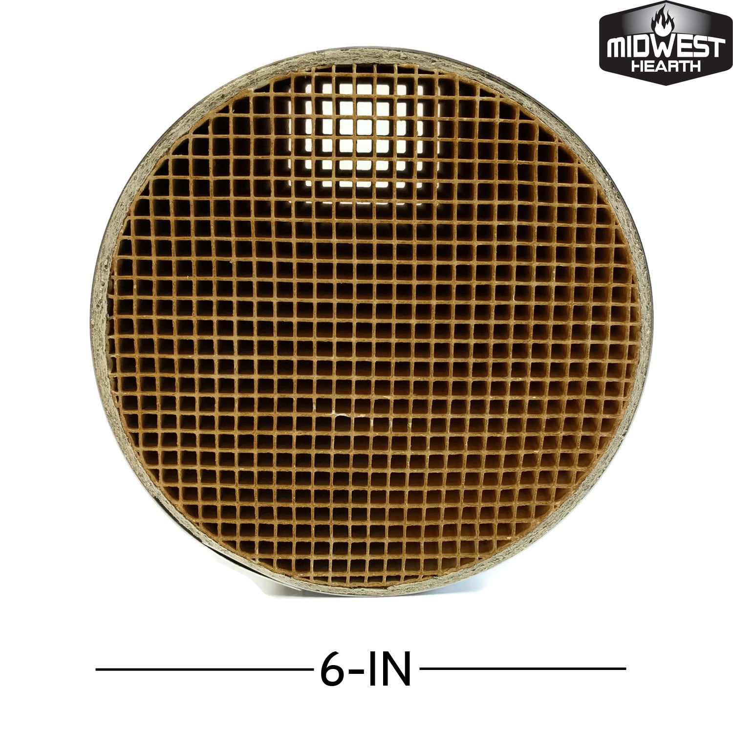 Midwest Hearth Wood Stove Catalytic Combustor Replacement Catalyst  Dutchwest Englander (6 x 2 Round Ceramic) | Walmart Canada