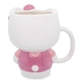 thumbnail image 2 of Taza de cerámica Sanrio Hello Kitty esculpida en 3D, 600 ml, sin BPA, 2 of 9