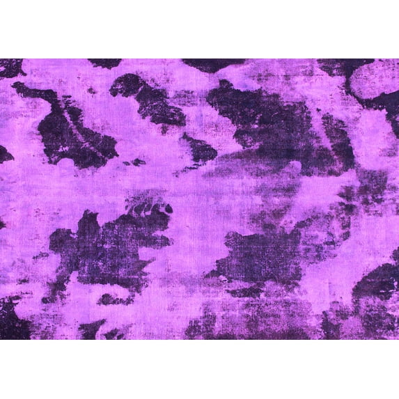 Ahgly Company Indoor Rectangle Abstract Pink Modern Area Rugs, 5' x 8'