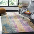 thumbnail image 2 of SAFAVIEH Madison Mariko Abstract Area Rug, Blue/Fuchsia, 6' x 9', 2 of 5